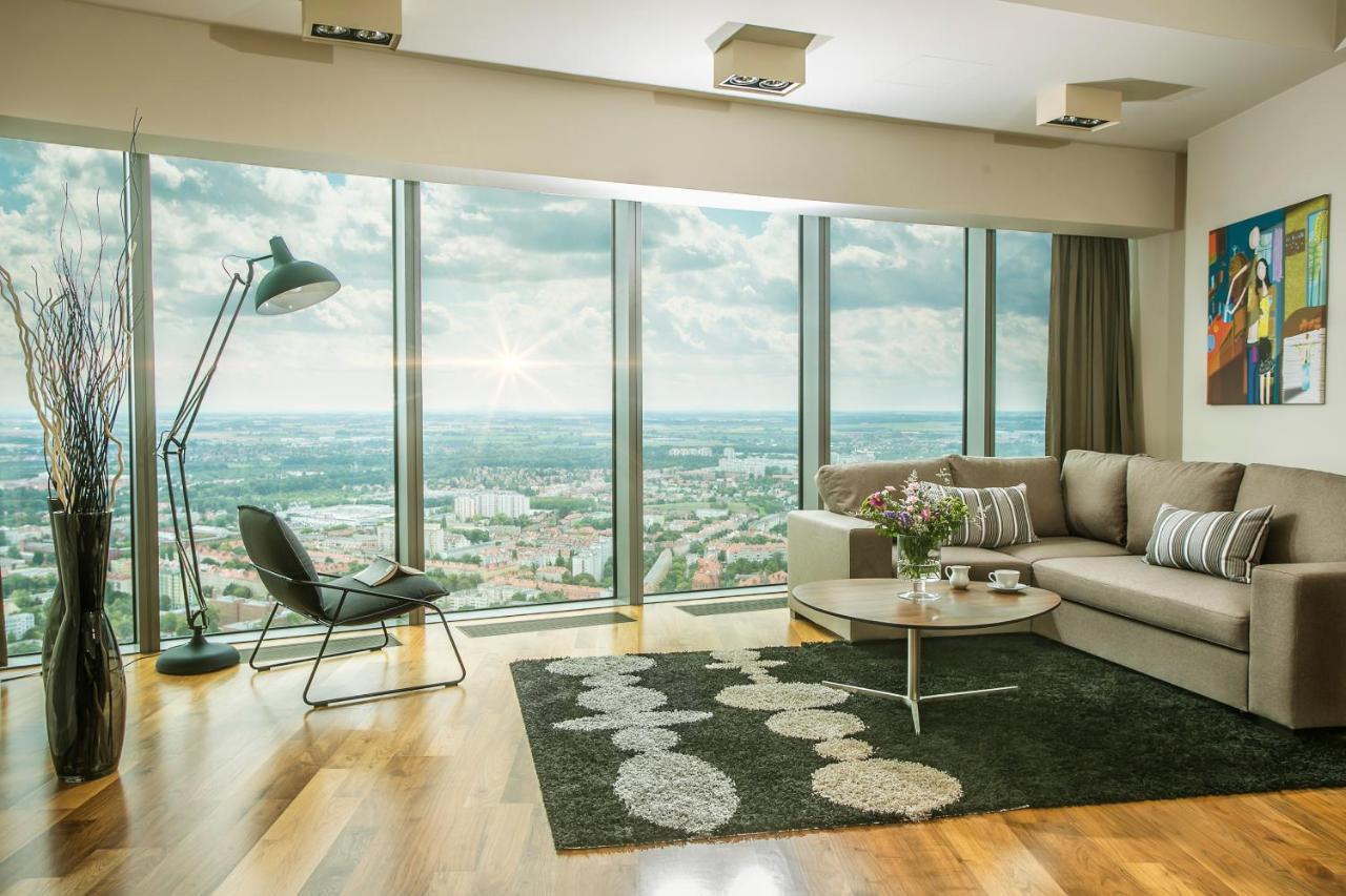 Apartamenty Sky Tower Vratislav Exteriér fotografie