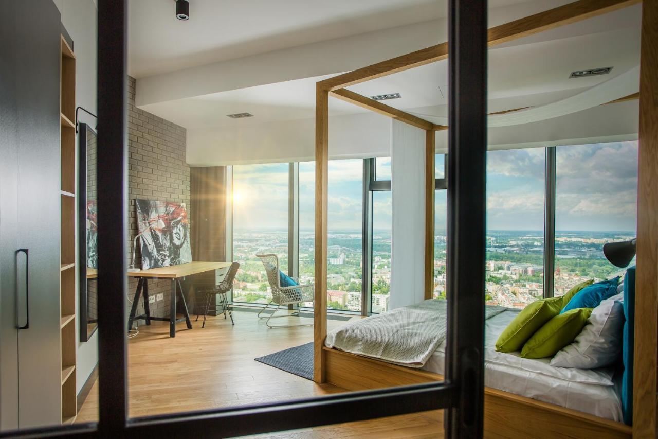 Apartamenty Sky Tower Vratislav Exteriér fotografie